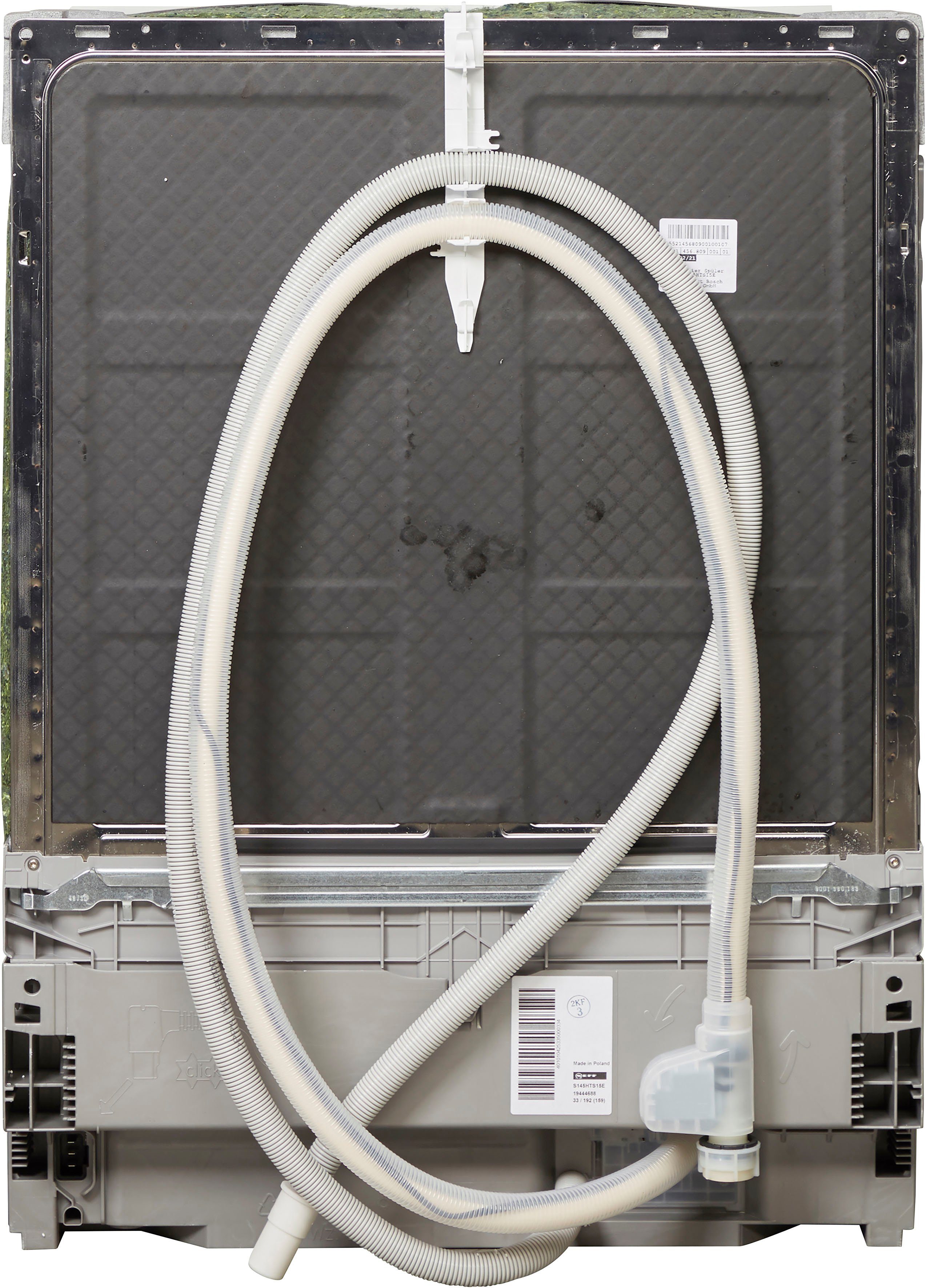NEFF teilintegrierbarer Geschirrspüler N 50, S145HTS15E, 12 Maßgedecke