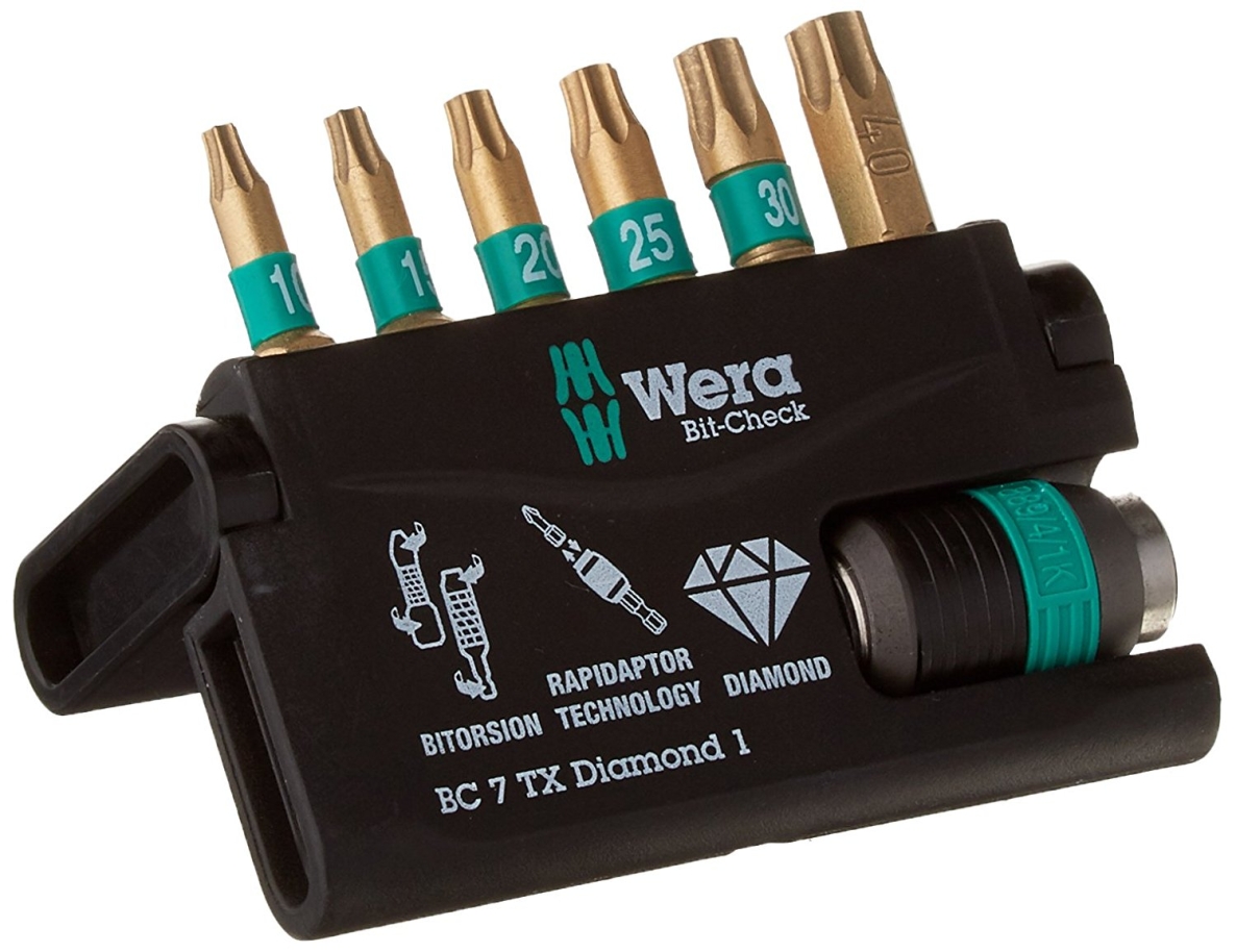 Wera 05057415001 Bit-Check 7 TX Diamond 1, 7-delni