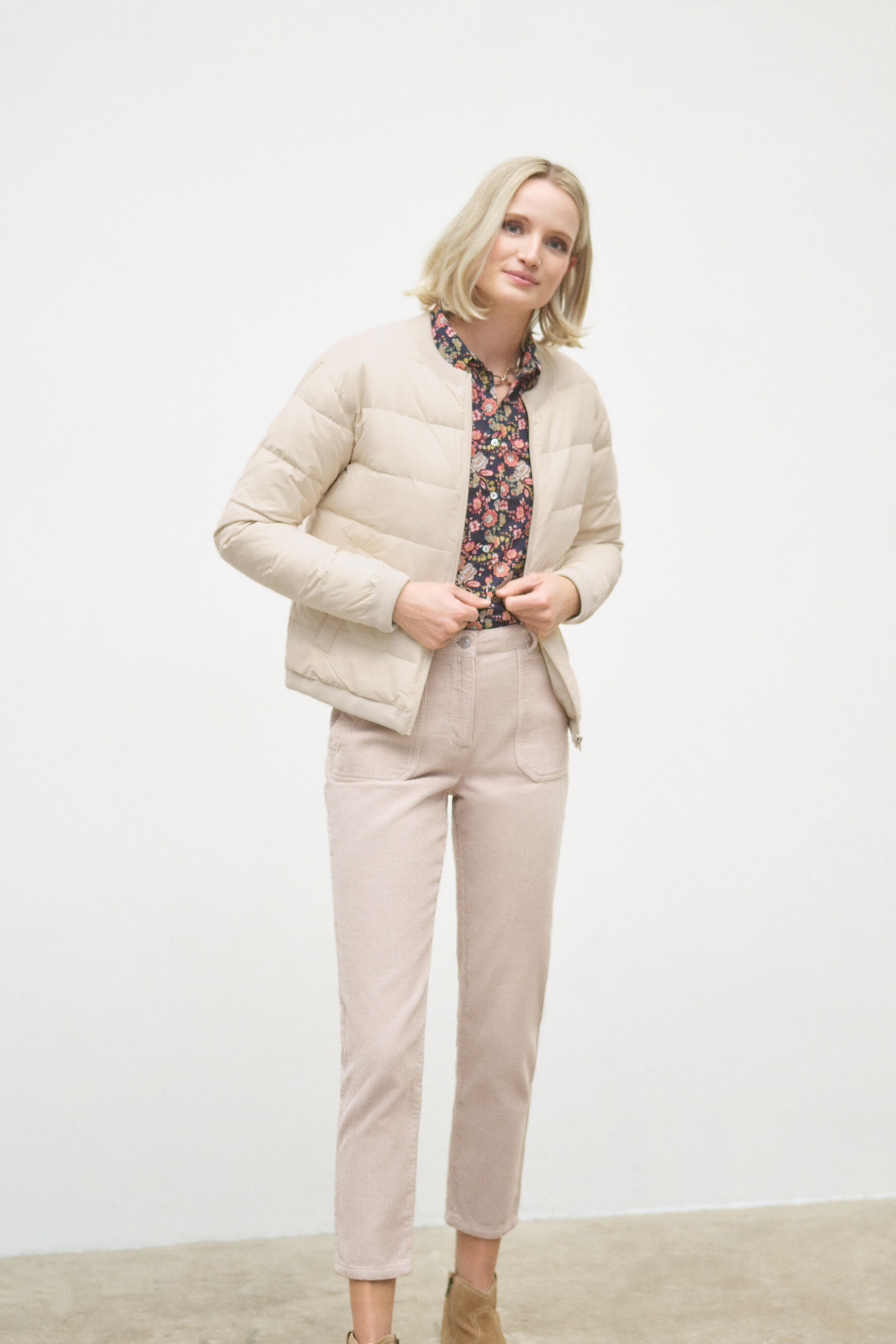 doudoune toronto beige femme