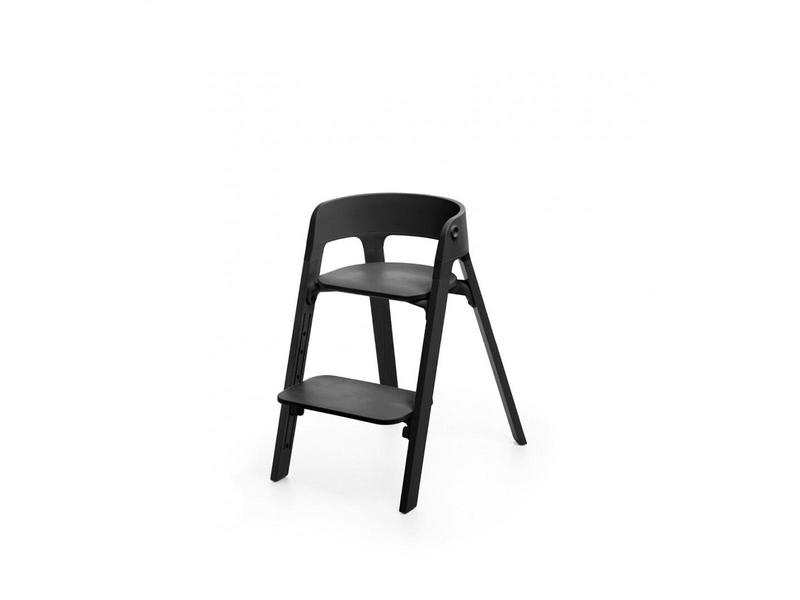 Chaise haute Stokke® Steps™ hêtre noir (Black)