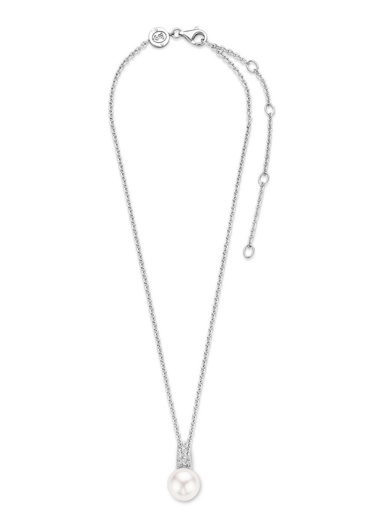 TI SENTO - Milano Silver necklace with cubic zirconia 3877PW