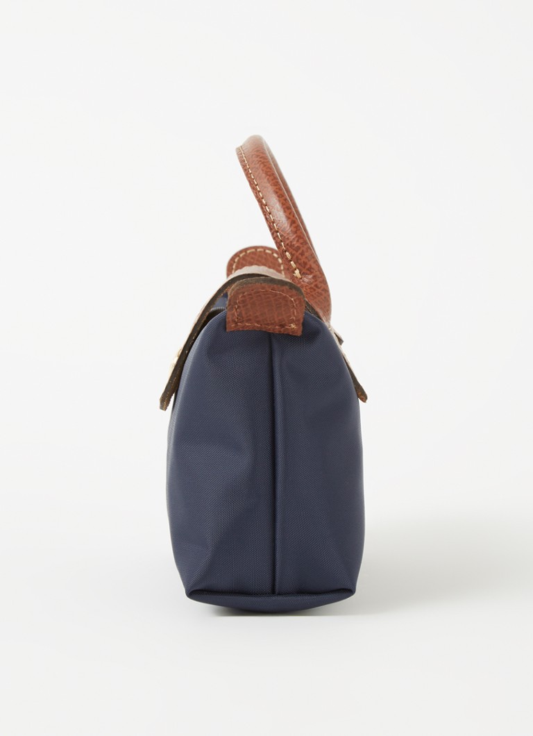 Geantă Longchamp Le Pliage Original cu detalii din piele