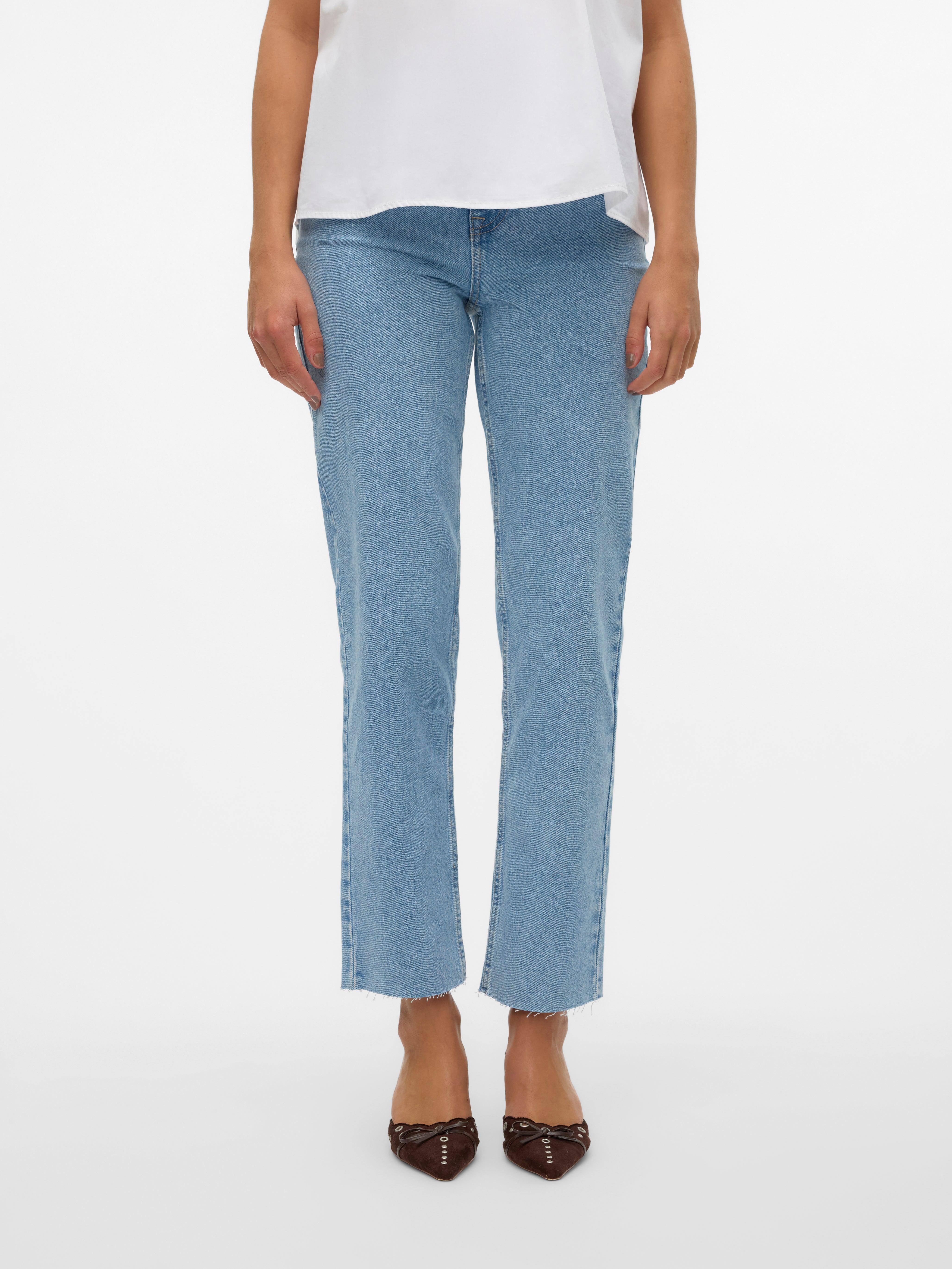 VMCALIA Hohe Taille Gerade geschnitten Jeans