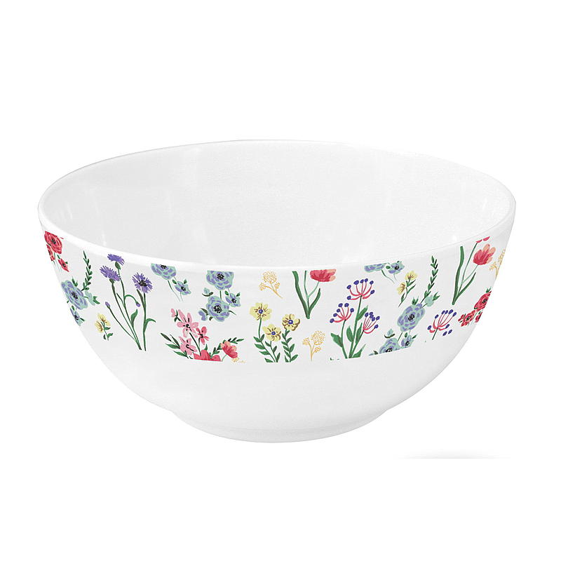 Cuisine Salatbolle ø 25 cm melamin blomstereng