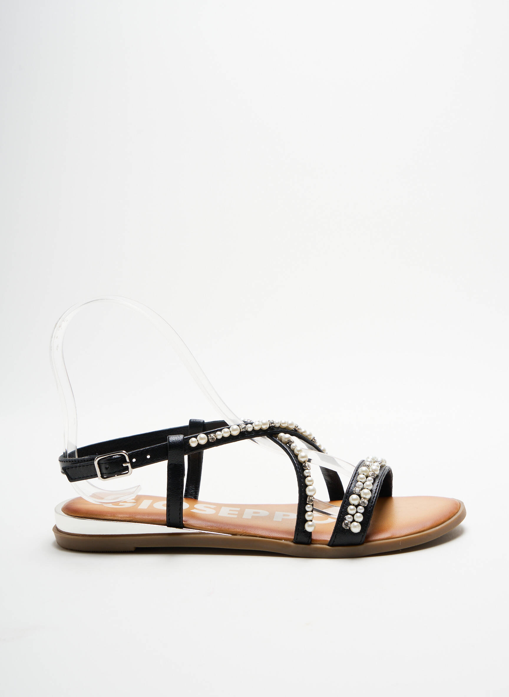 Gioseppo Sandales Nu Pieds Femme couleur noir