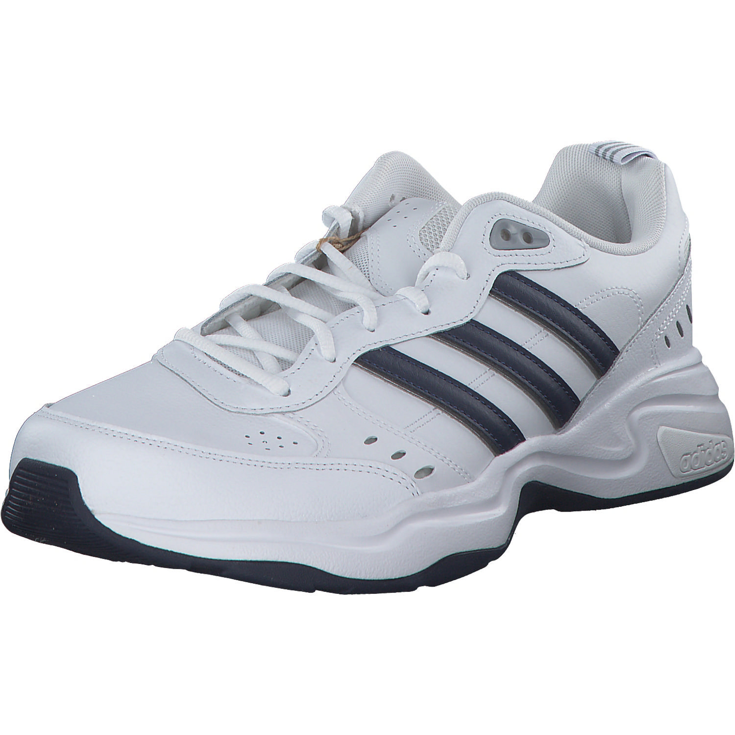 Adidas Core Strutter M, Sneakers Low, Herren, Weiß/Blau