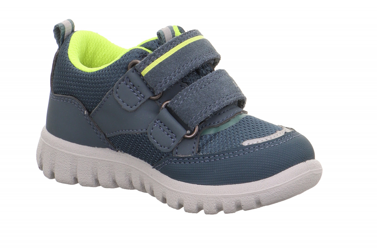 SPORT7 MINI - Blau/GelbSneaker low mit Klettverschluss