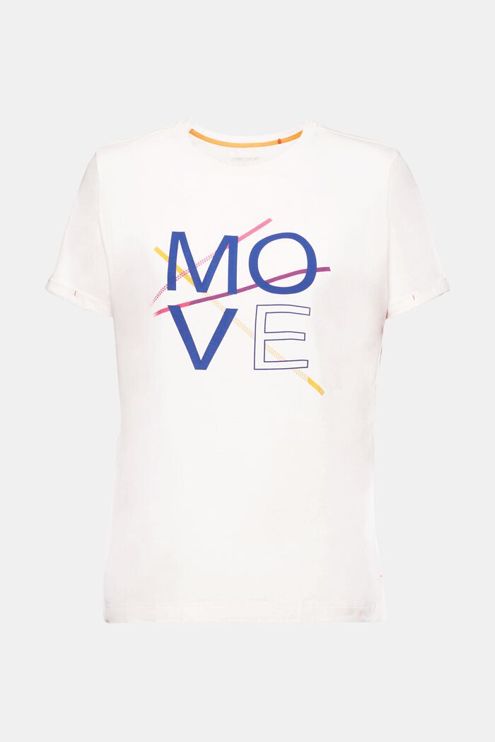 Sportives T-Shirt aus Baumwolle