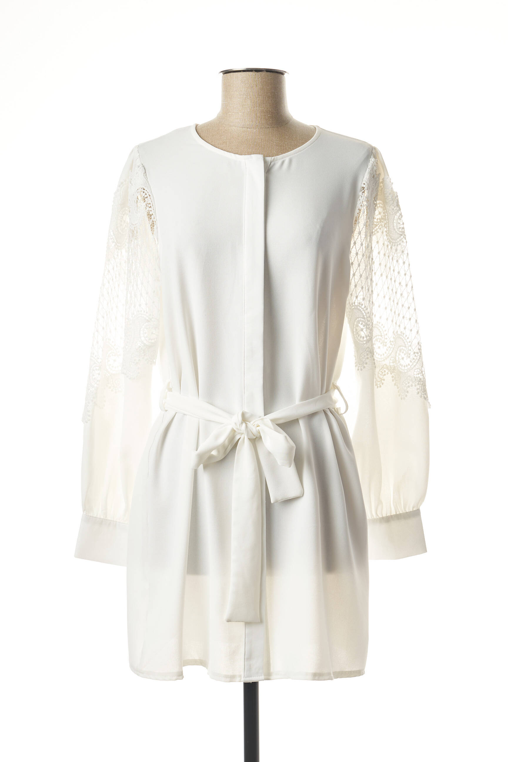Contemplay Tuniquemanchelongue Femme couleur blanc
