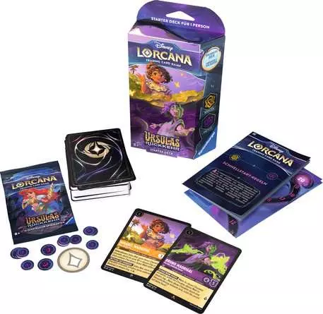 Disney Lorcana: Ursulas Rückkehr - Starter Deck Bernstein und Amethyst (Deutsch)