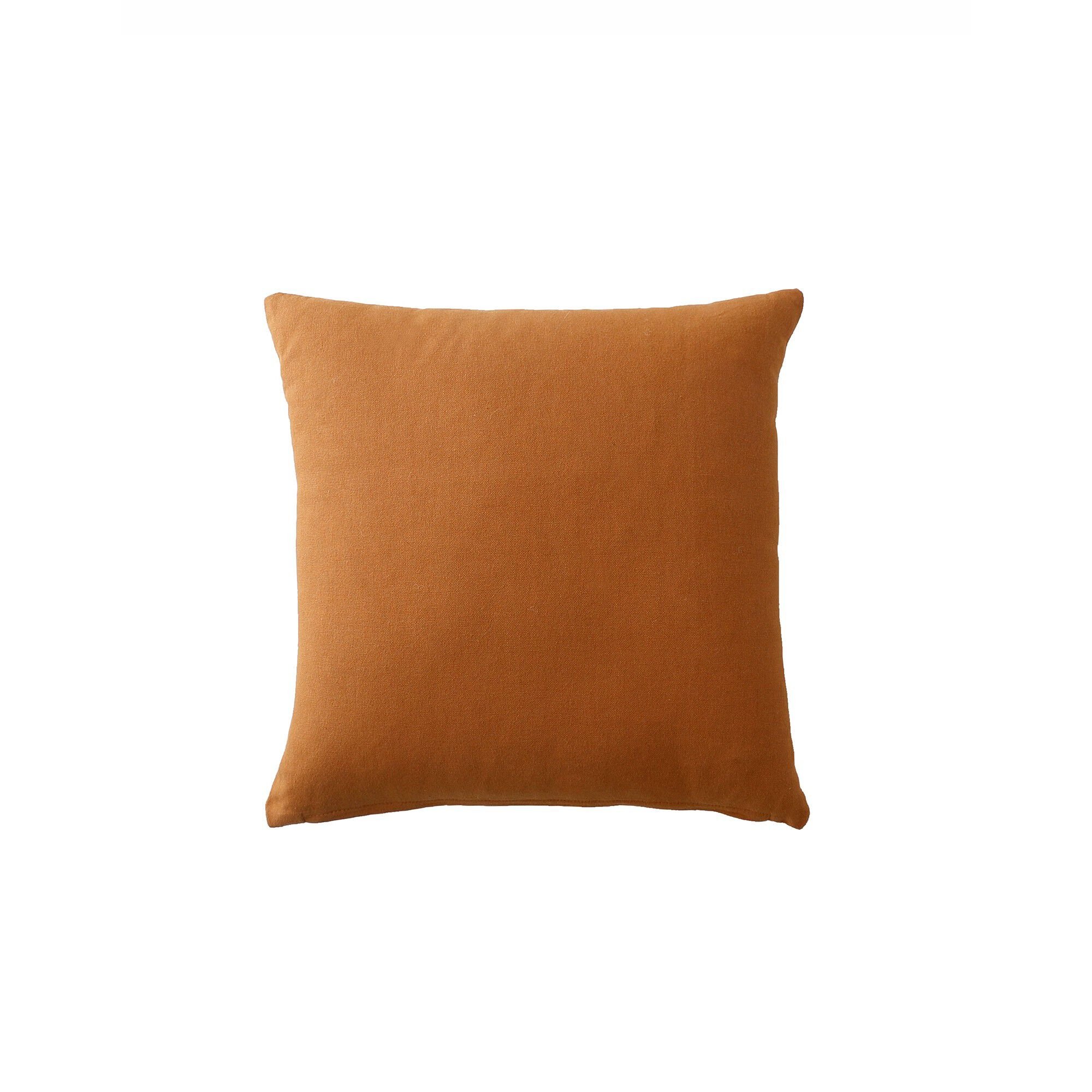 Housse de coussin unie bachette