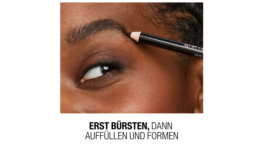 MANHATTAN COSMETICS Brow'Tastic Professional Pencil 004 - Black Brown