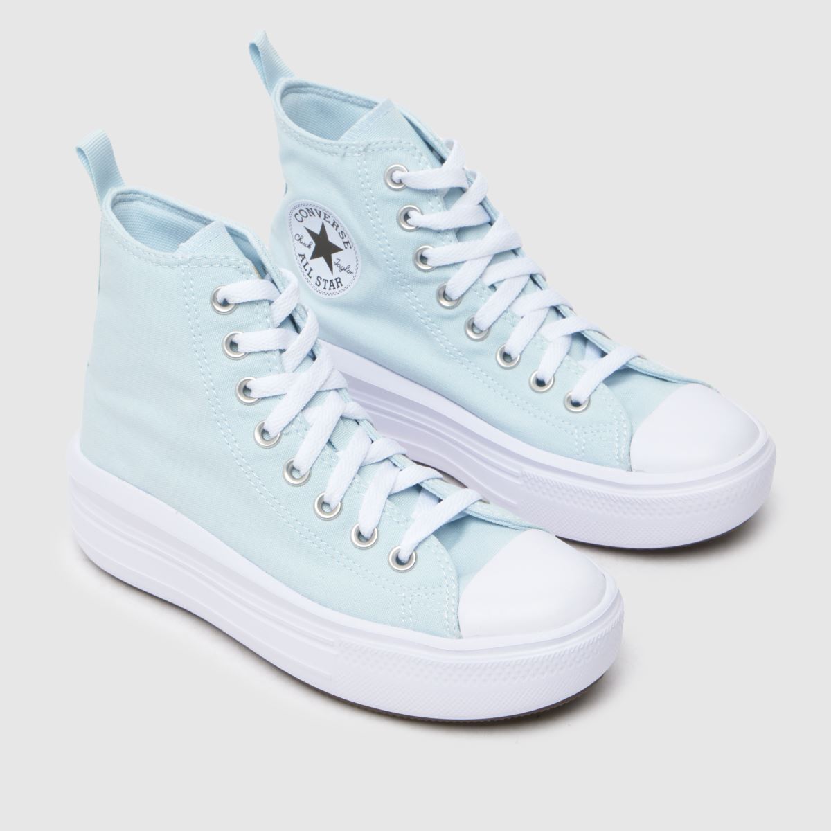 Converse beli in modri superge All Star Hi Move Girls Youth