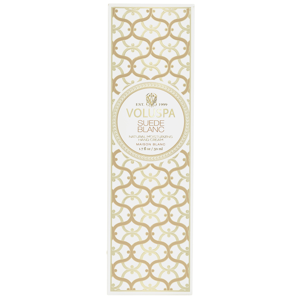 voluspa SUEDE BLANC HANDCREAM Crème Main
