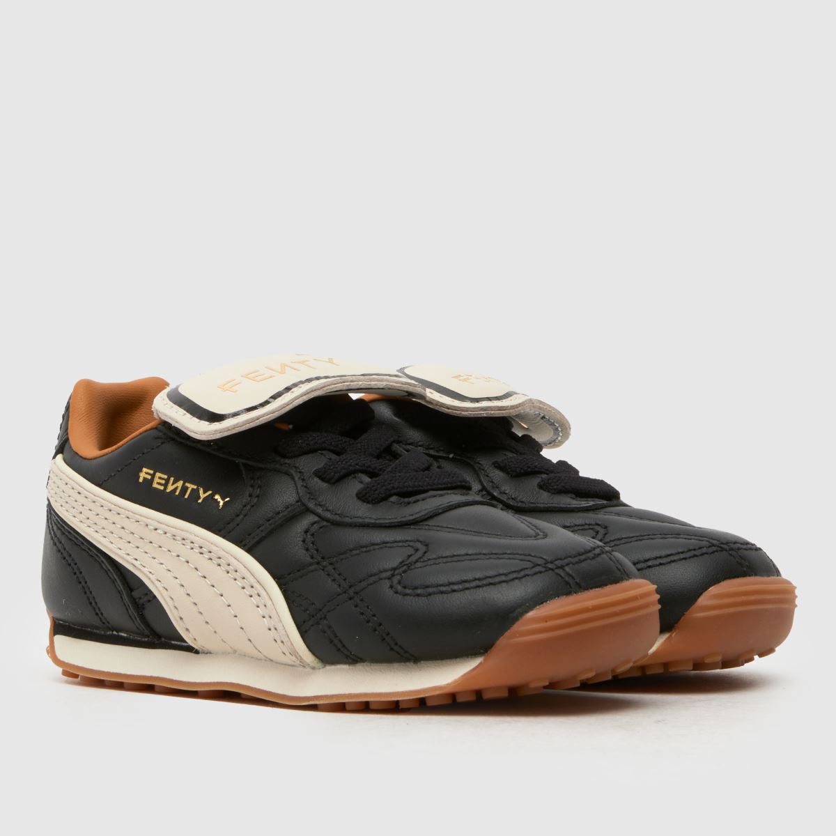 PUMA svarta x Fenty Avanti flickor småbarnssneakers