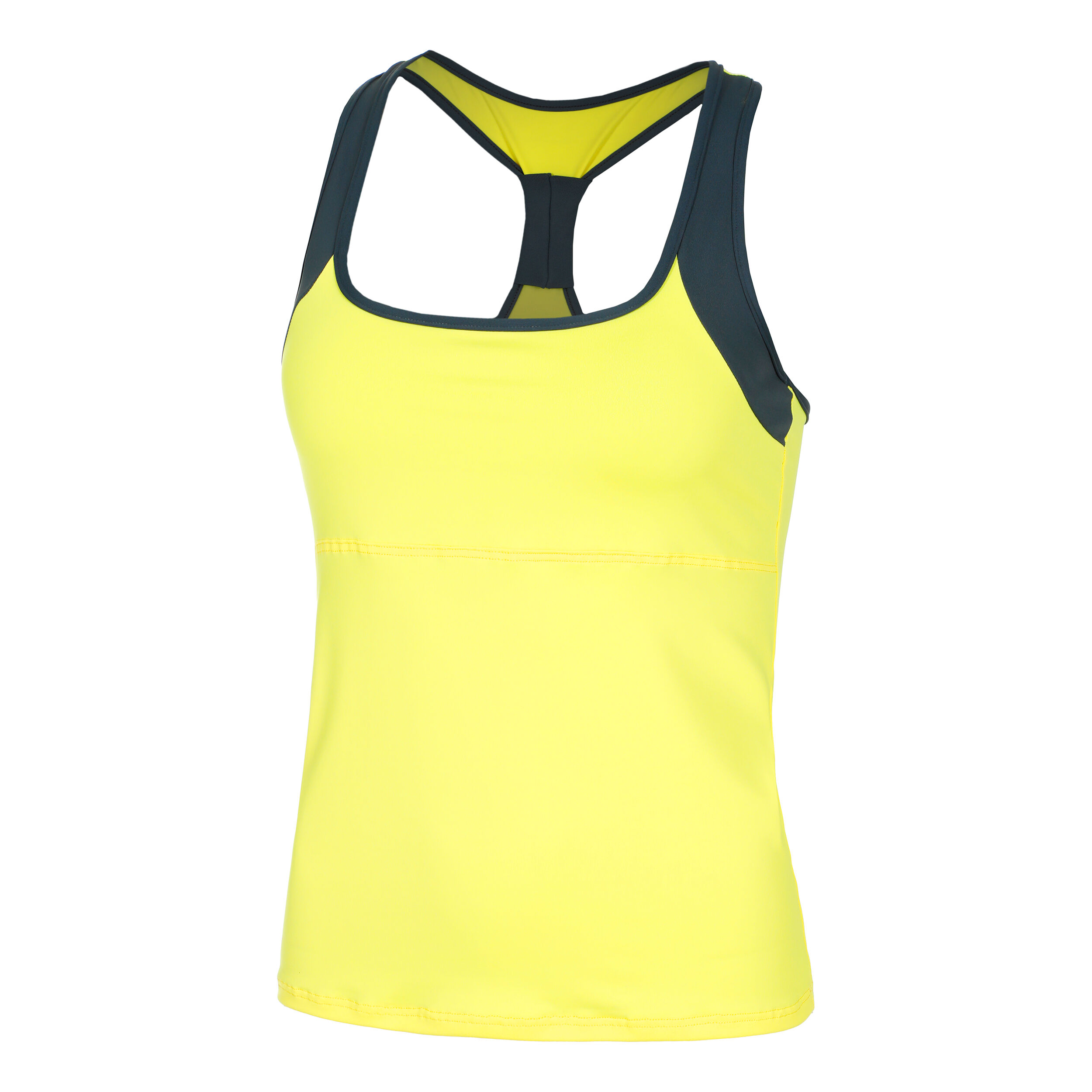 Sun Tank-Top Damen - Gelb, Blaugrau