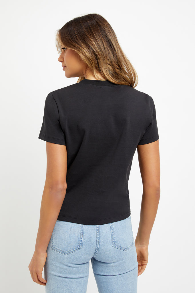 T-shirt coeur brodé