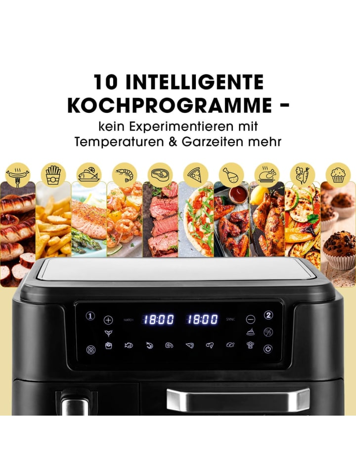 Gourmetmaxx GOURMETmaxx 4-in-1-Heißluftfritteuse - Fritteuse, Ofen, Grill & Dörrautomat in günstig kaufen onesize