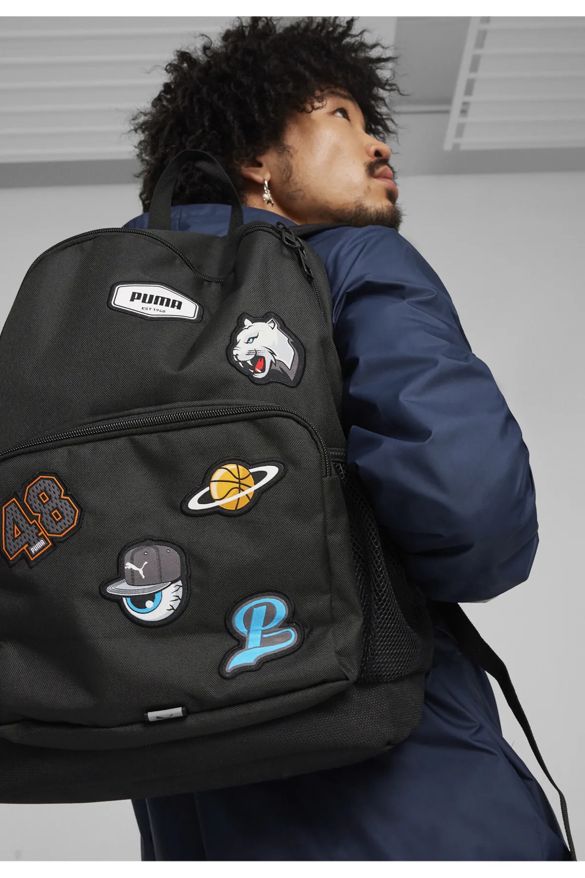 Puma  Rucksack - Schwarz - Unifarben