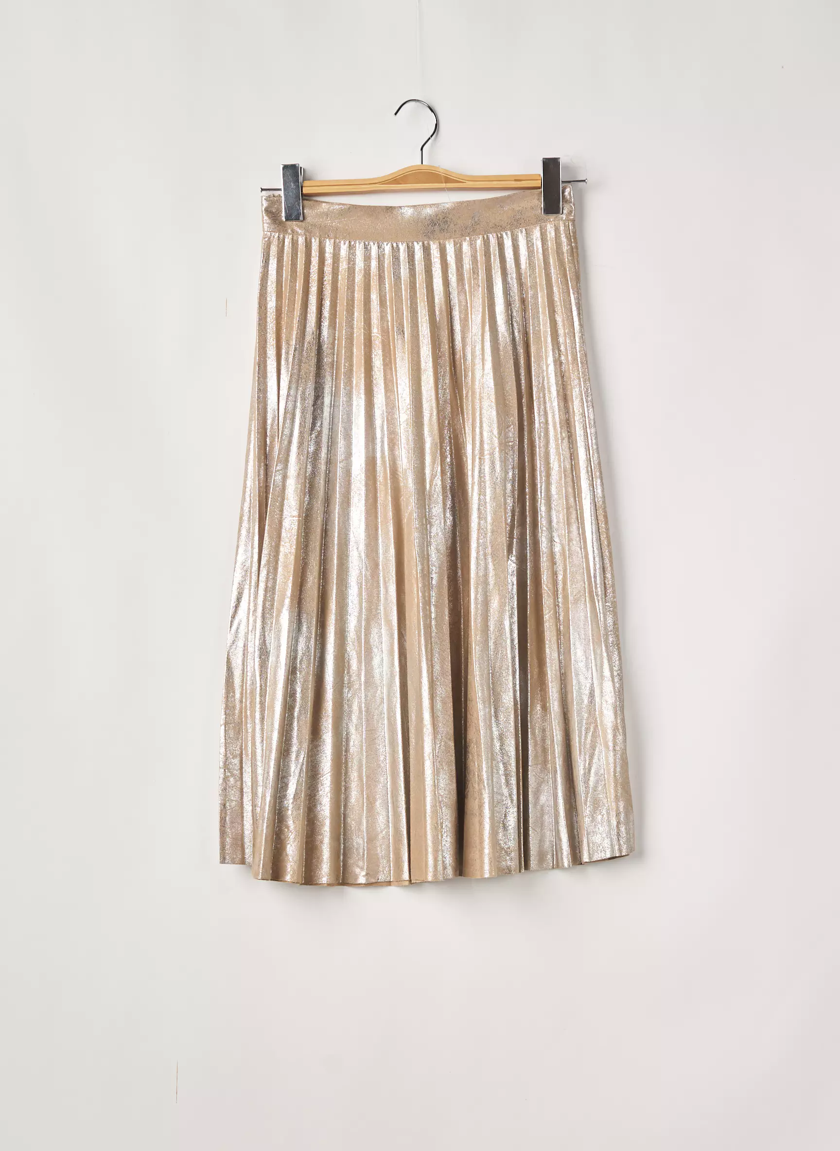 Zara Jupes Mi Longues Femme couleur gris