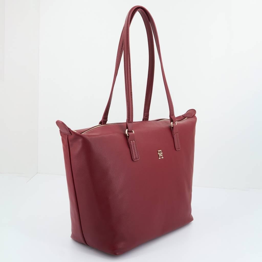 TOMMY HILFIGER Handtaschen rot POPPY PLUS TOTE