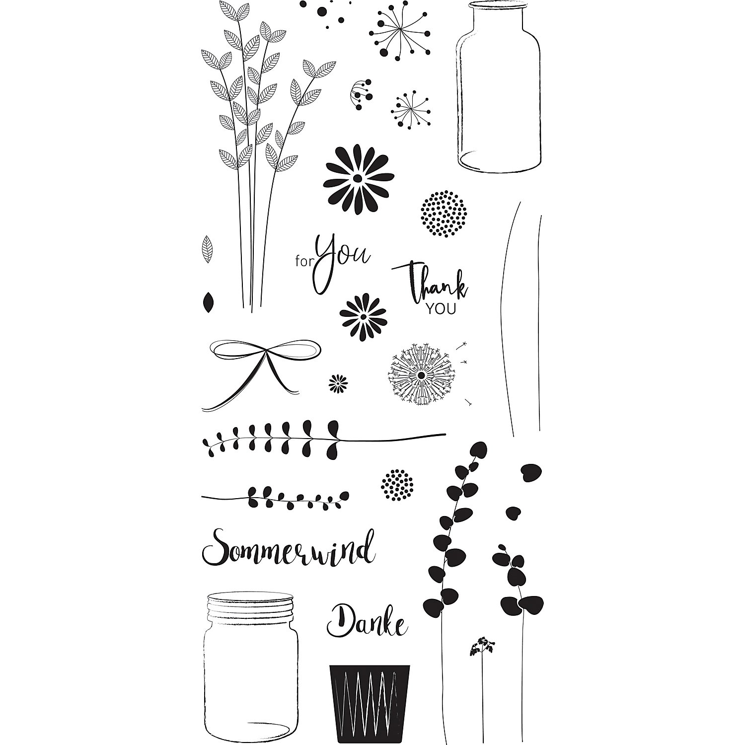 Clear Stempel-Set 