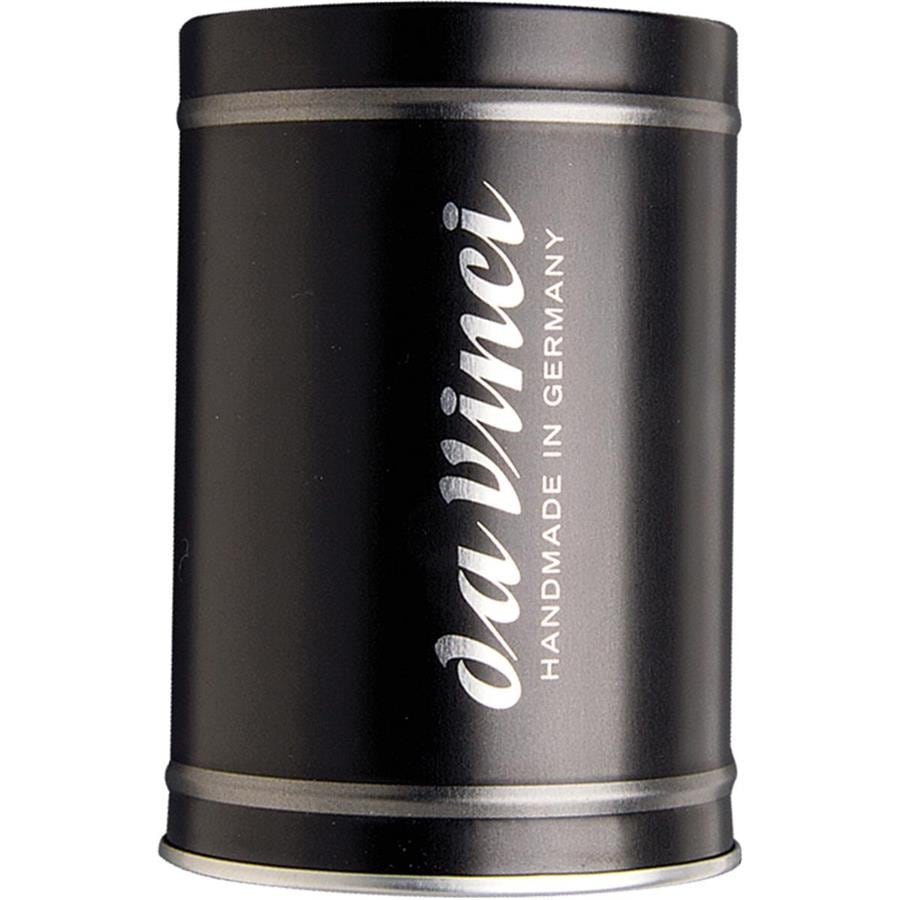 Pinselköcher aus Metall, schwarz
