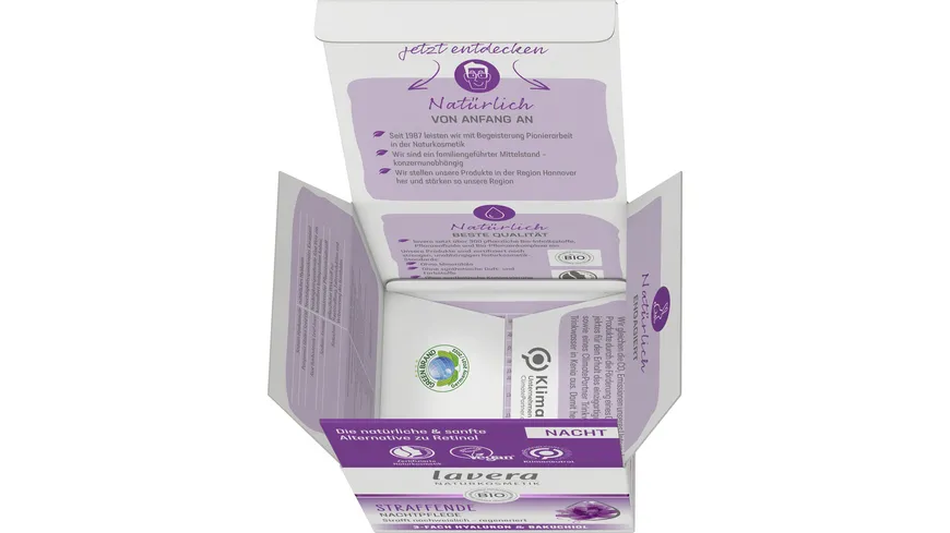 lavera Straffende Nachtpflege 50 ml
