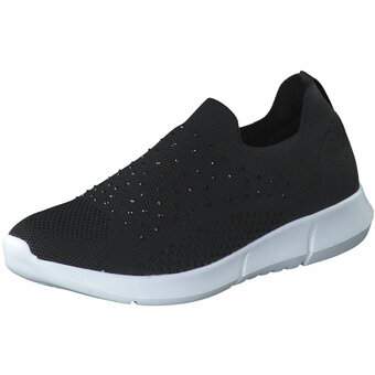 Barbarella Slip On Sneaker in schwarz
