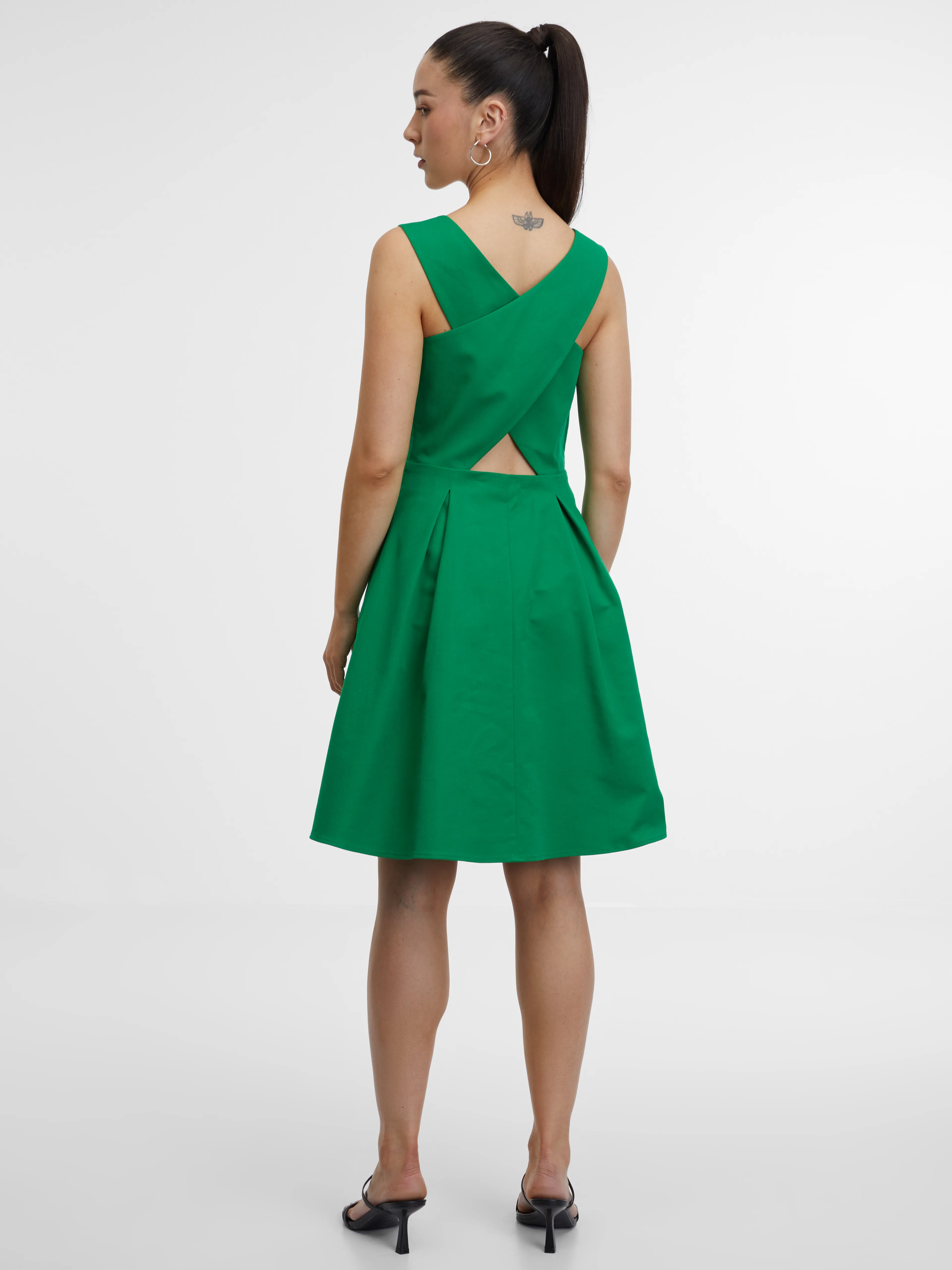 Grünes Damenkleid ORSAY