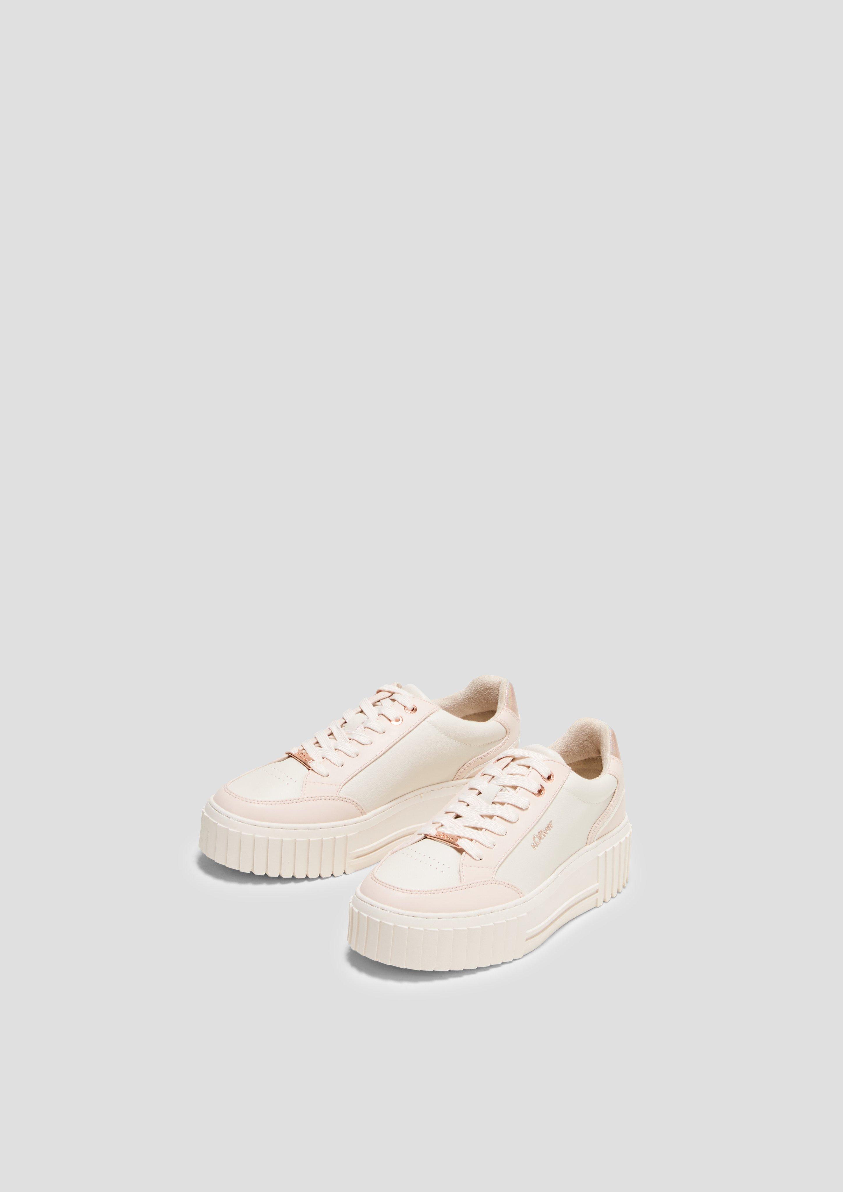 Sneaker mit Plateausohle  6008863-517