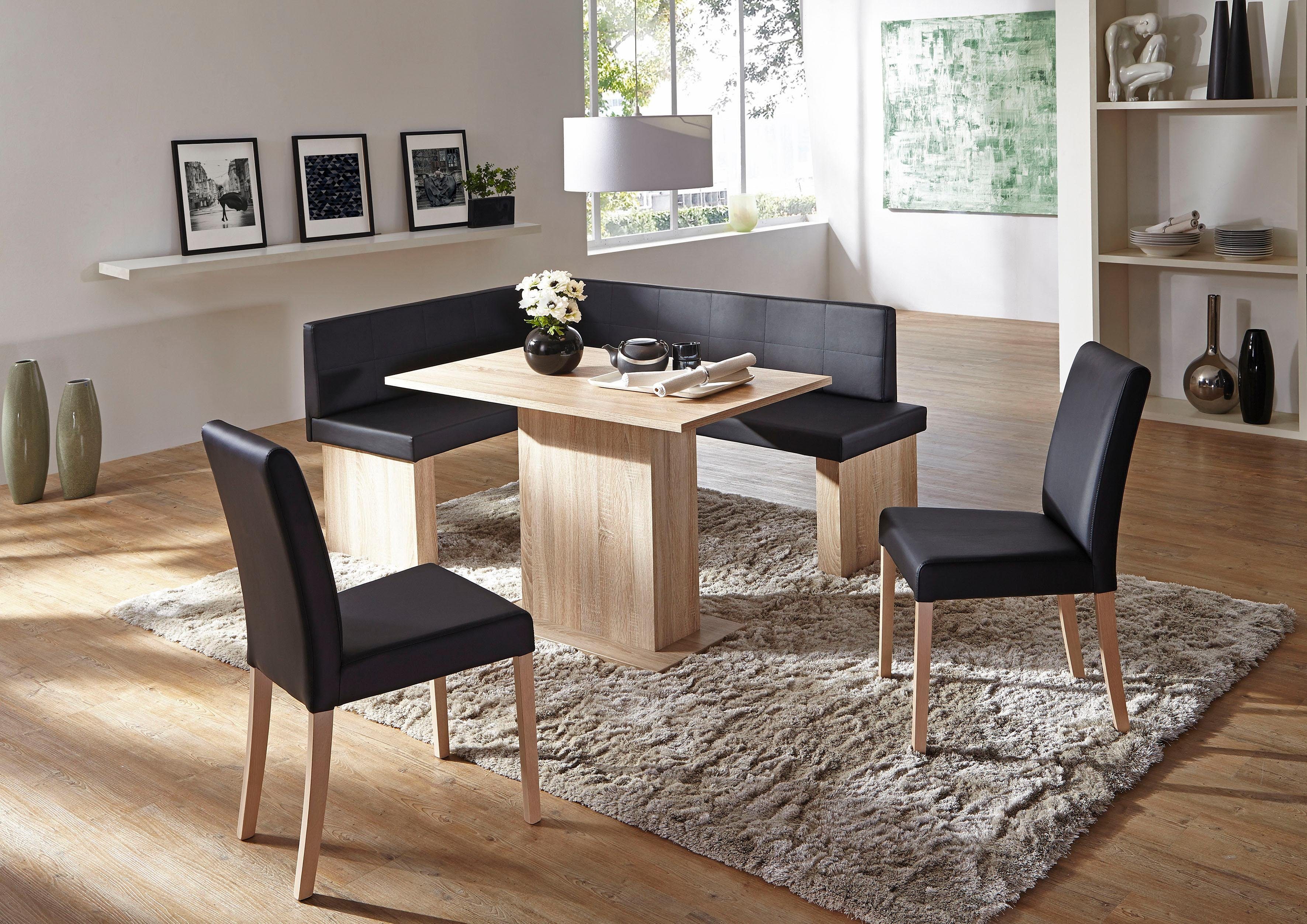 SCHÖSSWENDER Eckbankgruppe Anna, (Set, 4-tlg), zeitloeses Design