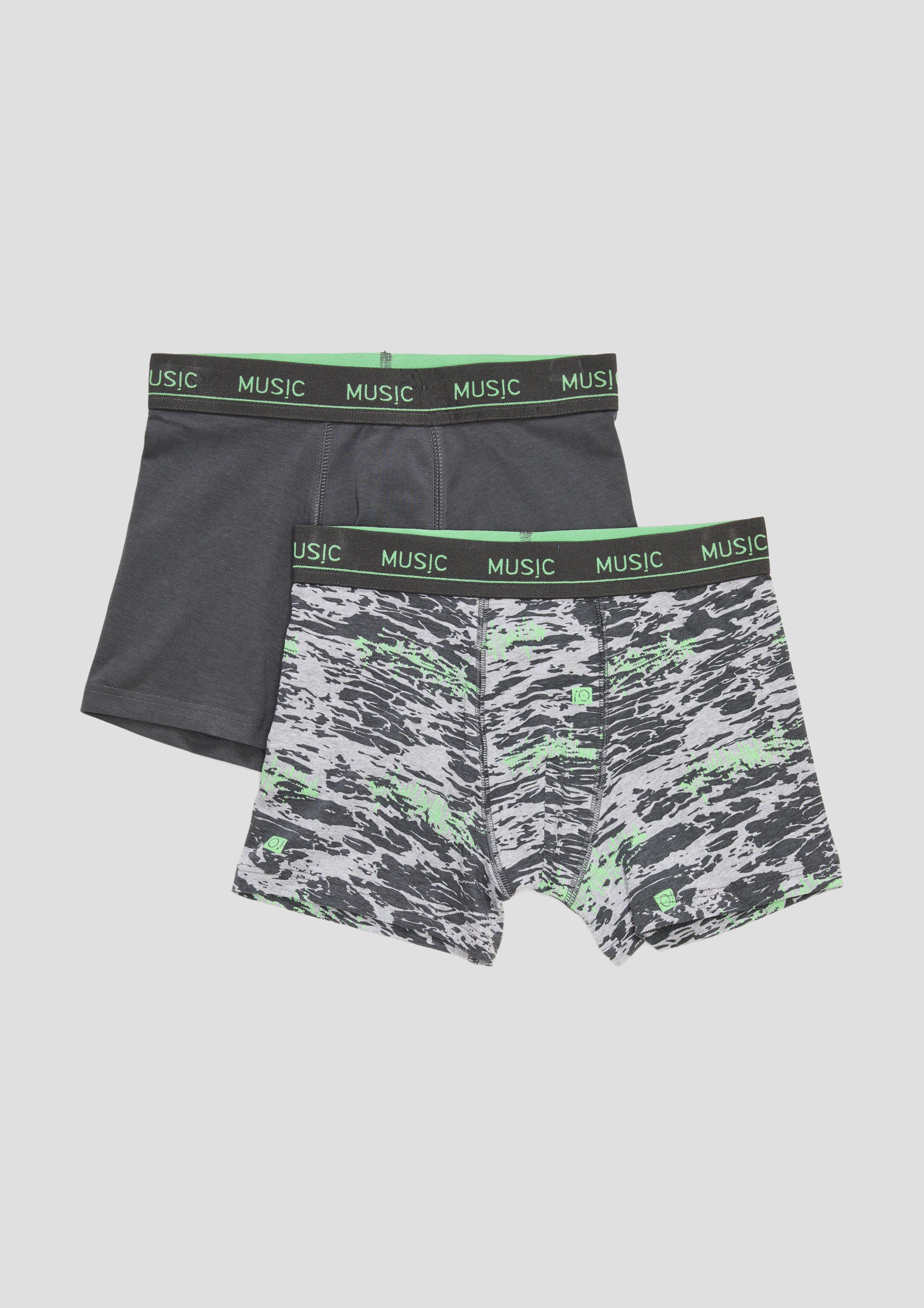 Baumwollstretch-Boxershorts im Doppelpack  6008508-1974