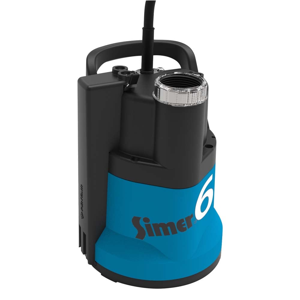Bomba sumergible Simo Simer pd6601s Simer 6 S con control de nivel