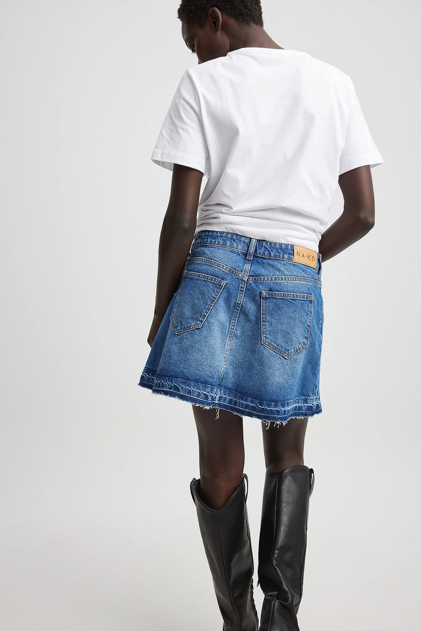 Midi Denim Rock