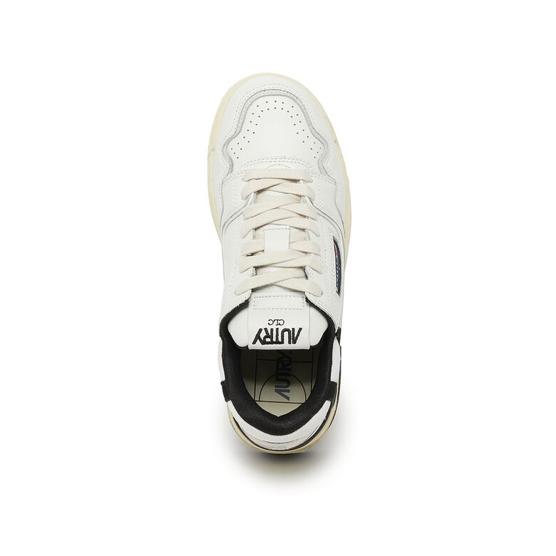 Autry Wmns CLC Low mult/mat wht/blk