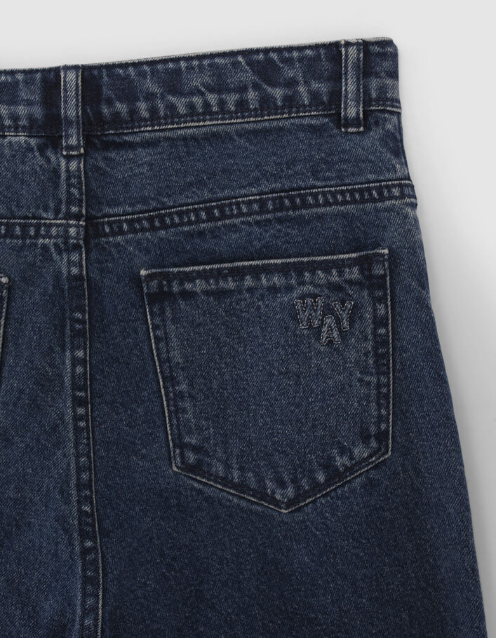 Jean WIDE LEG bleu fille
