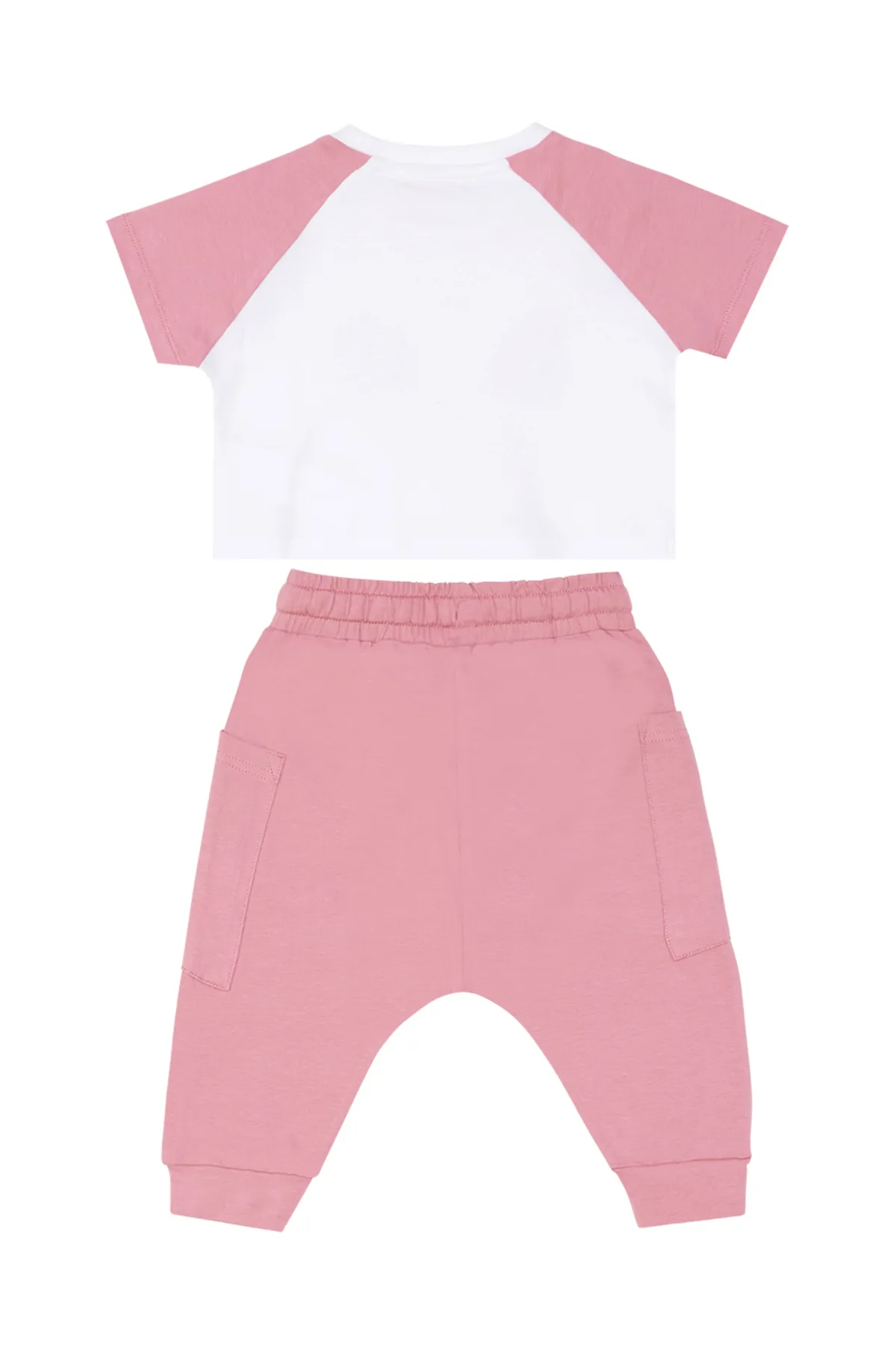 Denokids  Cat Maviş T-Shirt-Capri-Shorts-Set für Mädchen