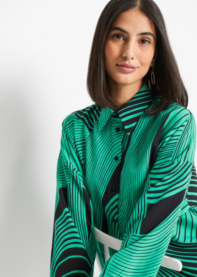 Bedruckte Bluse