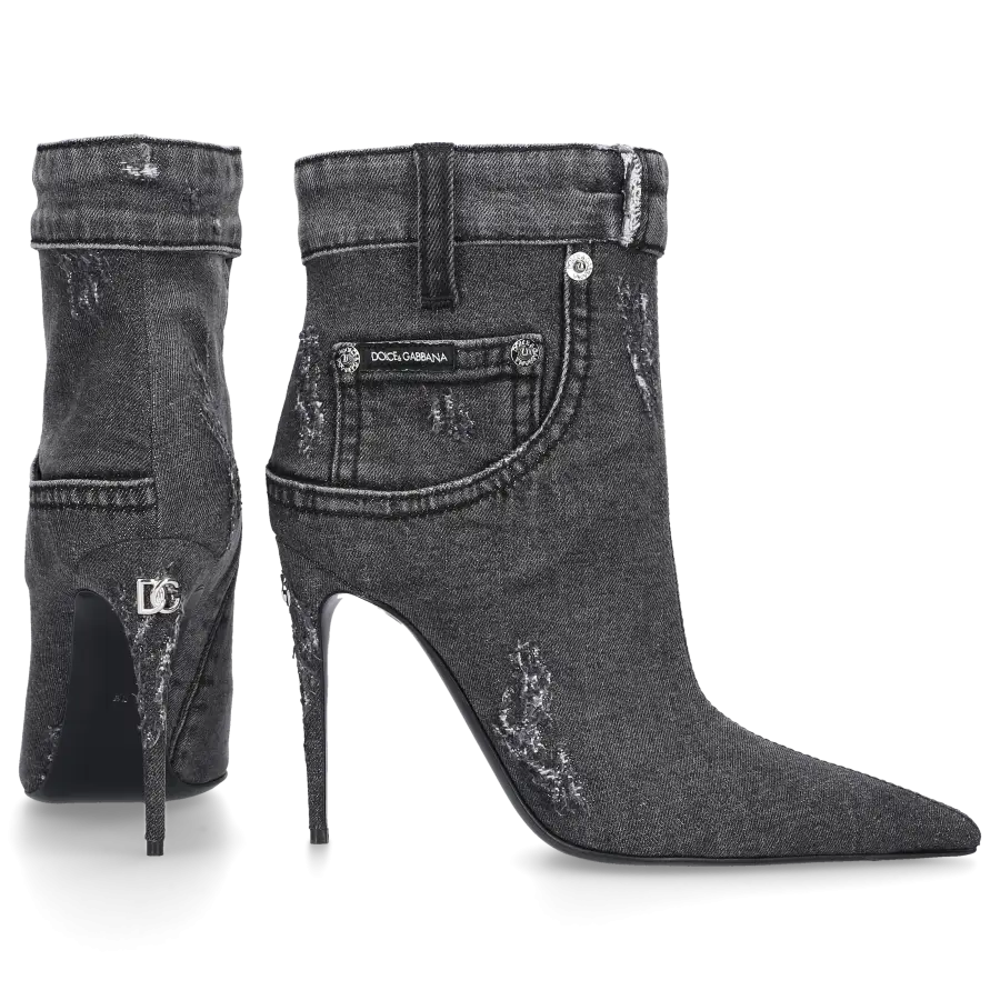 Dolce & Gabbana - Stiefeletten CT0900 Denim - schwarz