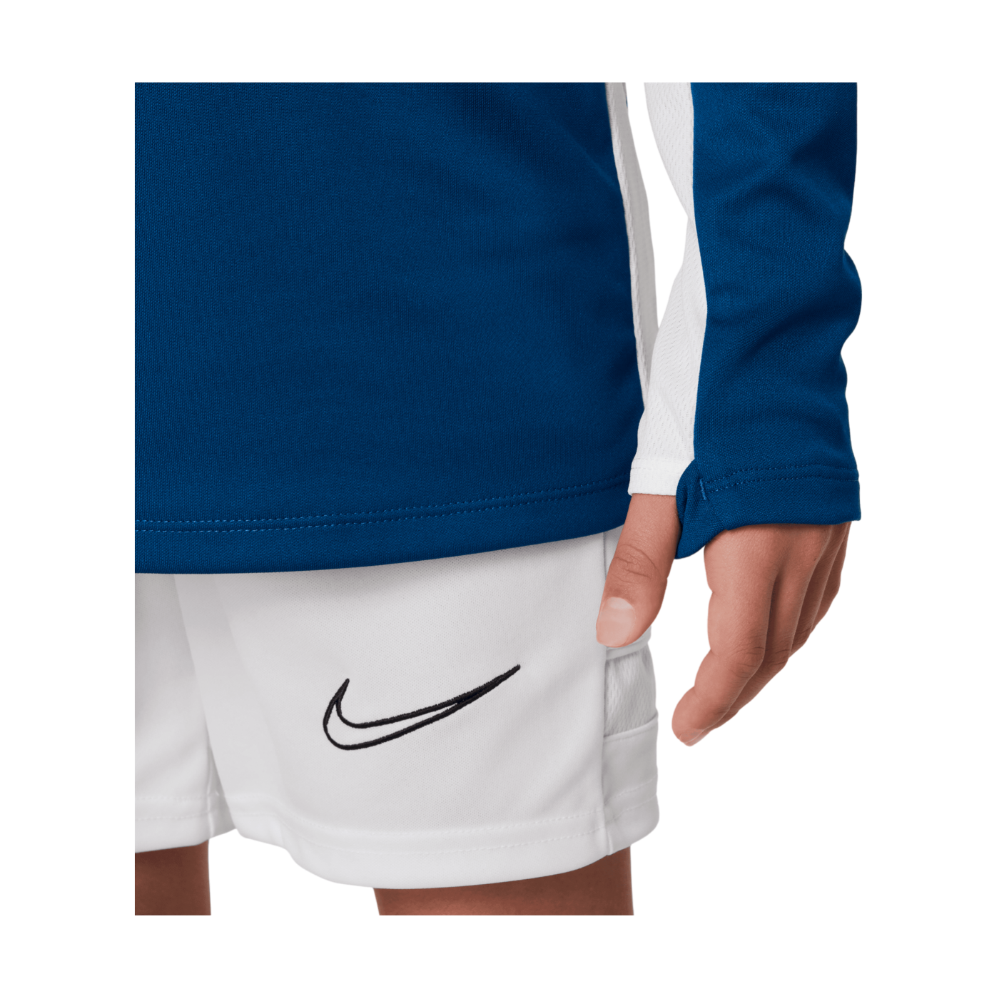 Nike Academy 23 Drill Top Kids Blau Weiss F476