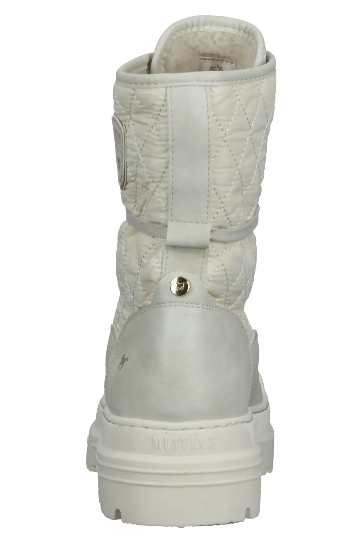 Mustang  Stiefelette - Grau - Blockabsatz