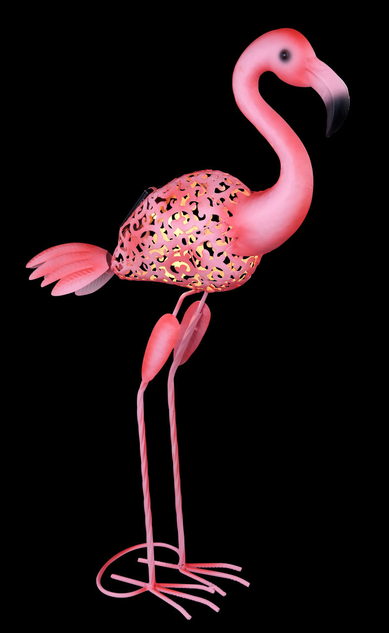 Globo Lighting-SOLARLEUCHTE METALL PINK, 1XLED