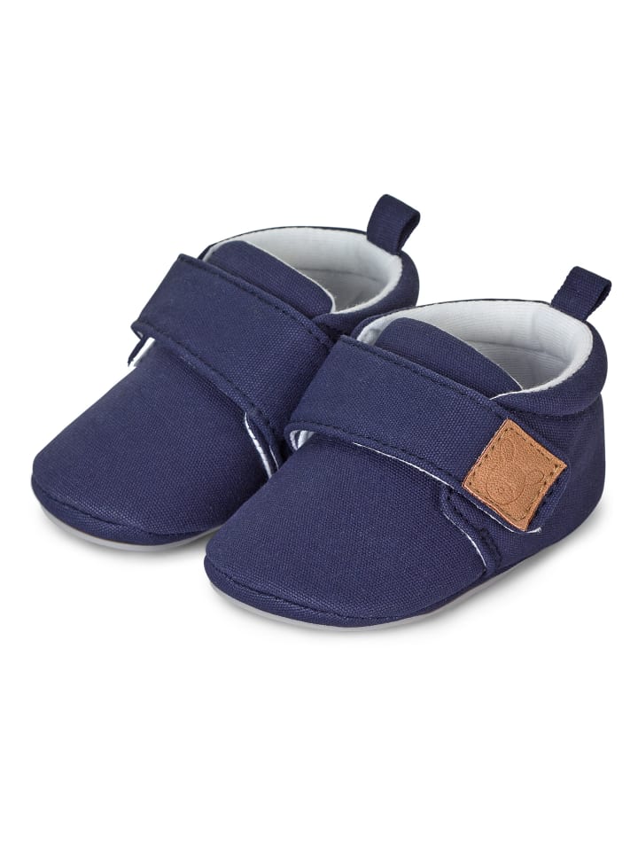 Sterntaler Krabelschuhe uni in marine günstig kaufen