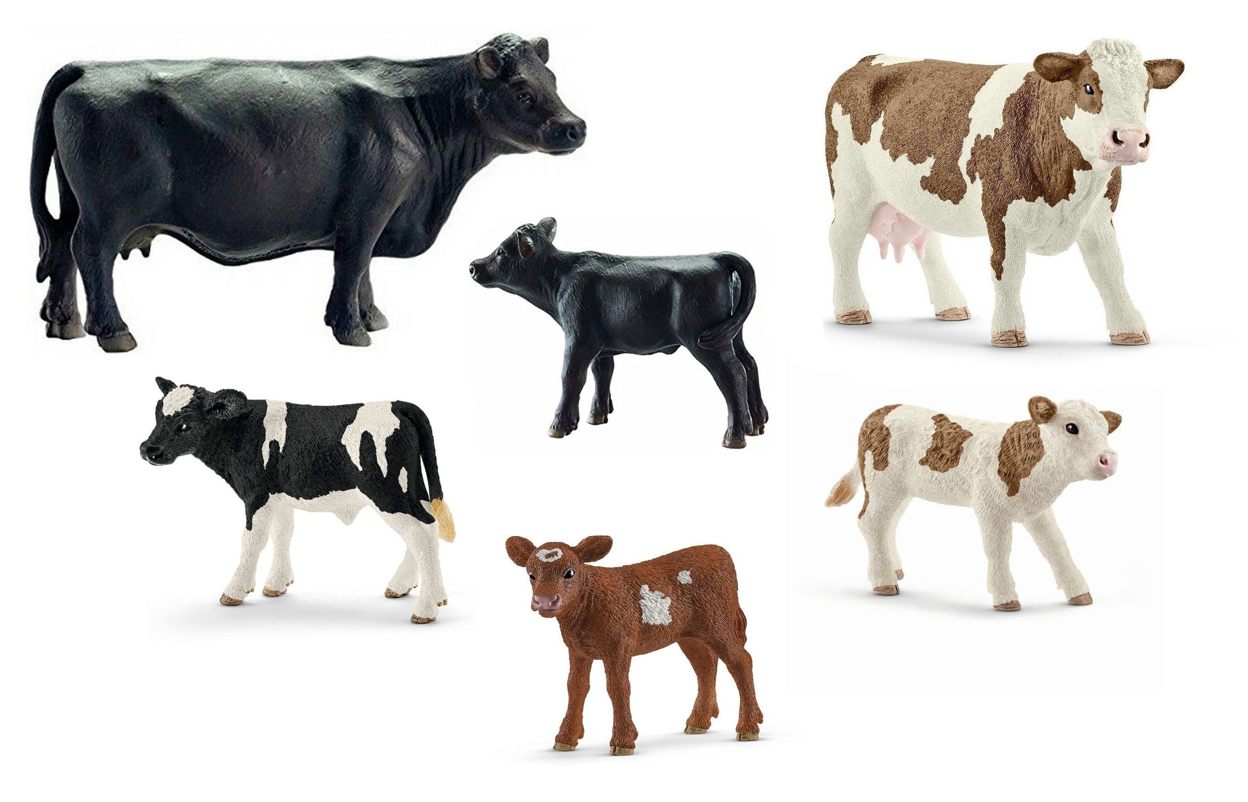 Schleich® Spielfigur Tierfiguren - Bauernhof-Set mit 20 Tieren