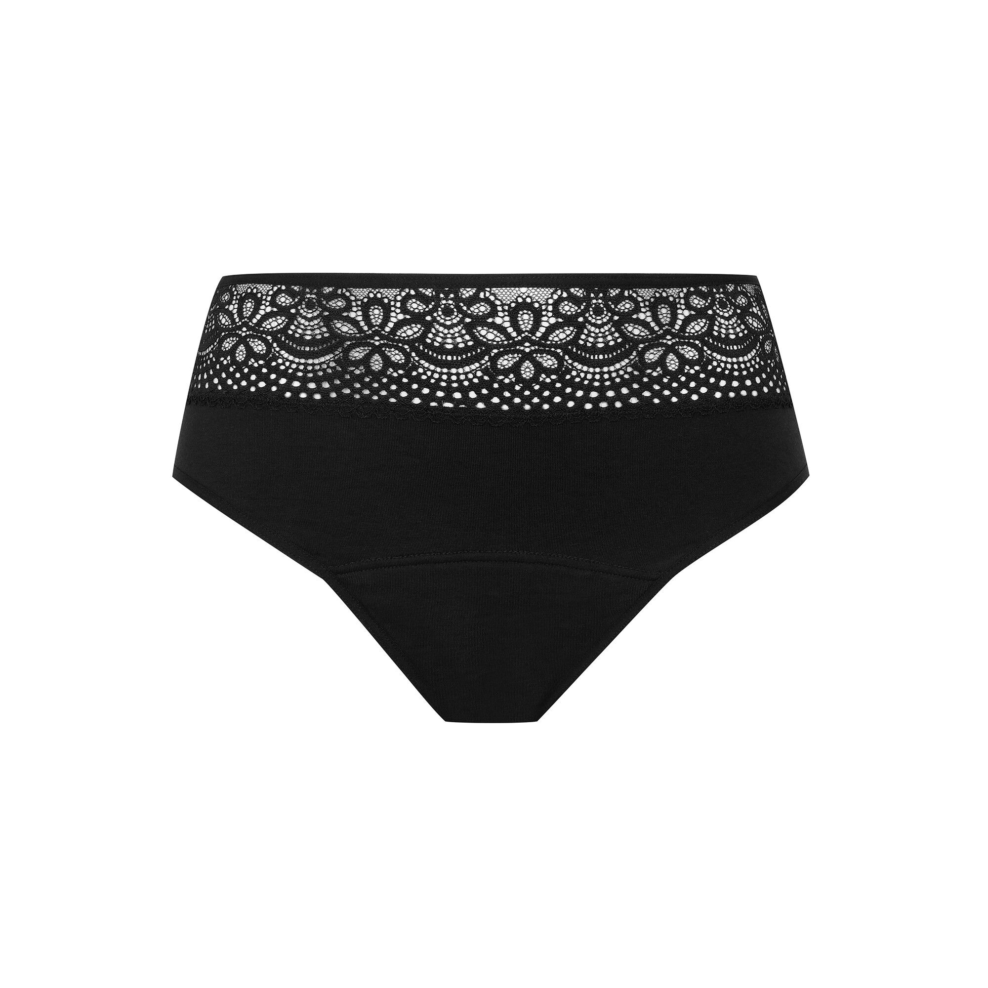 Culotte menstruelle ceinture dentelle