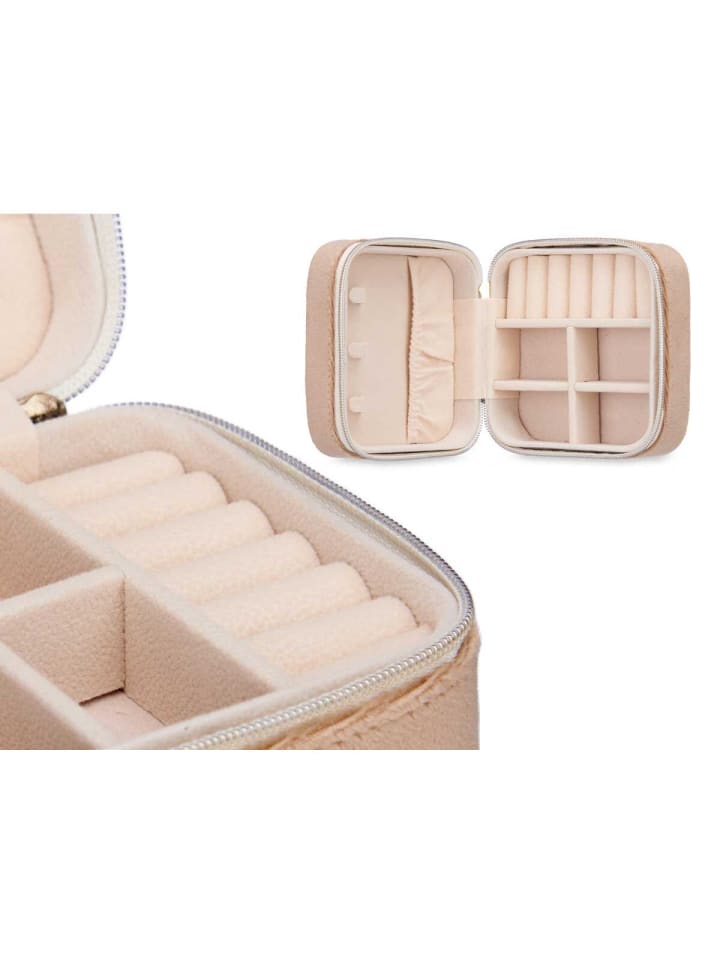 GIFTDECOR Schmuckschatulle in beige günstig kaufen onesize