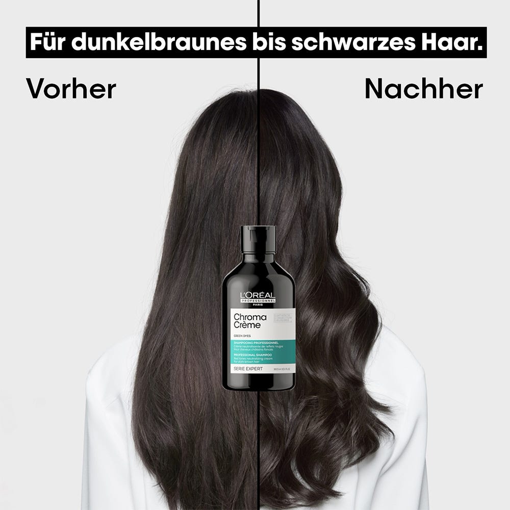 L'Oréal Professionnel Paris Serie Expert Metal DX Shampoo+Chroma Creme Grün Bundle