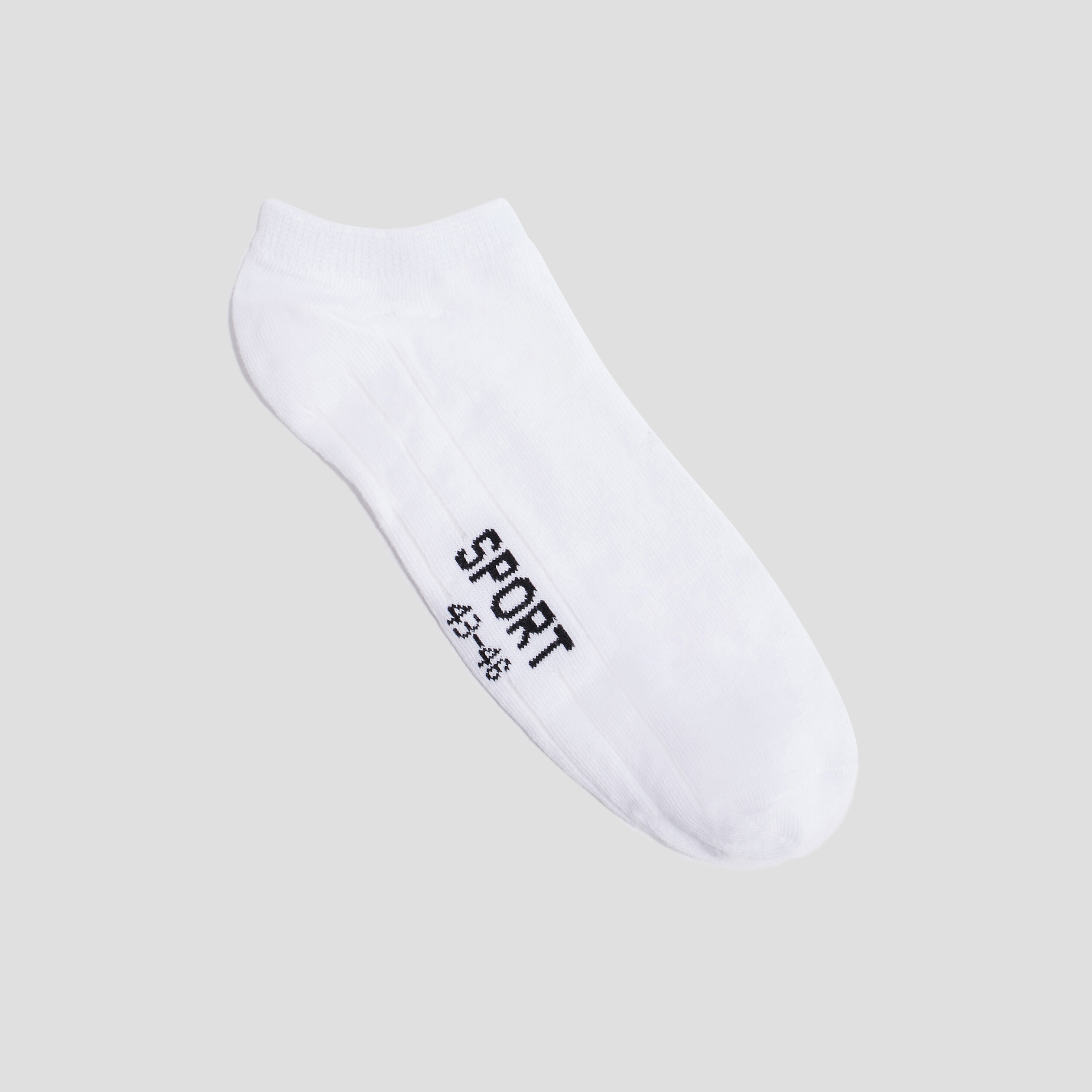 Lot 5 paires socquettes de sport blanc homme | La Halle