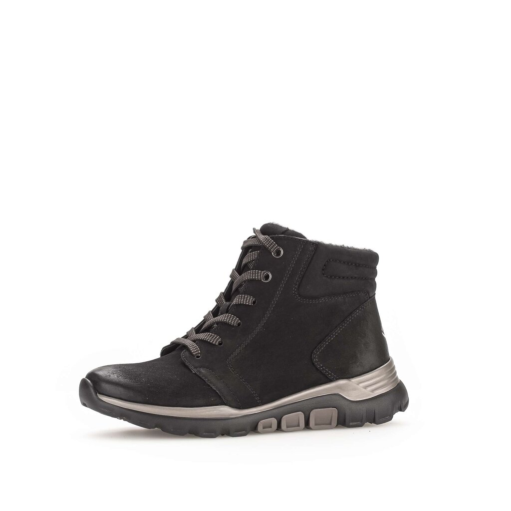 rollingsoft Schnürstiefelette schwarz